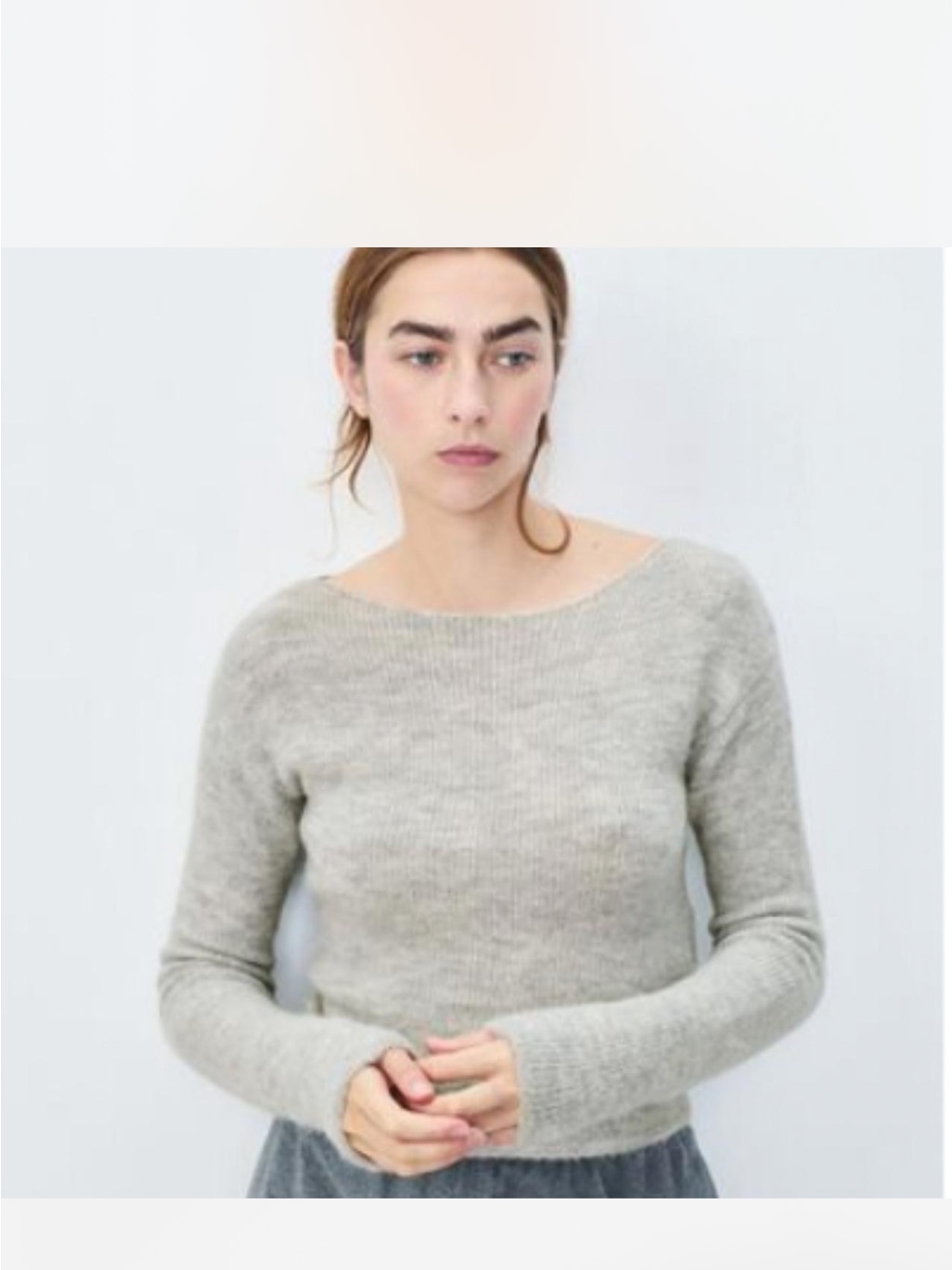 American Vintage Boat Neck Sweater